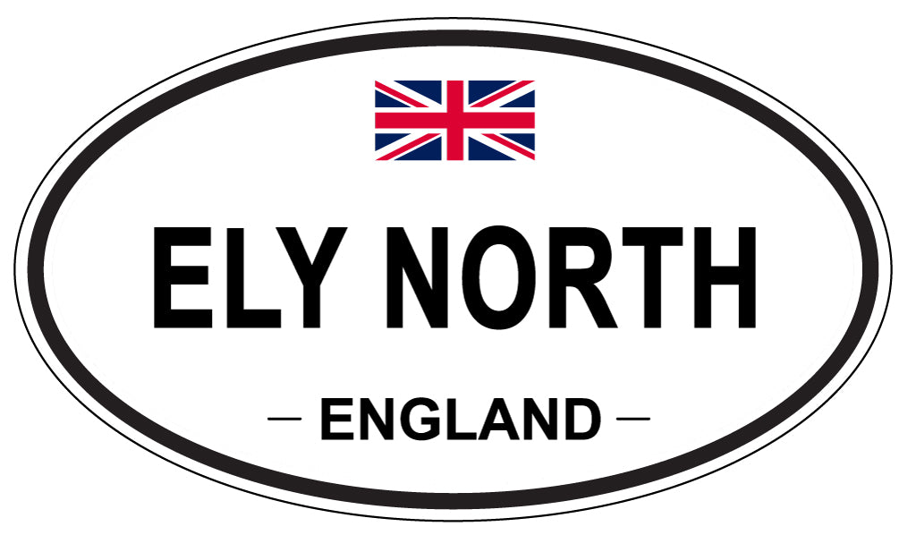 ELY NORTH, England - Oval Magnet