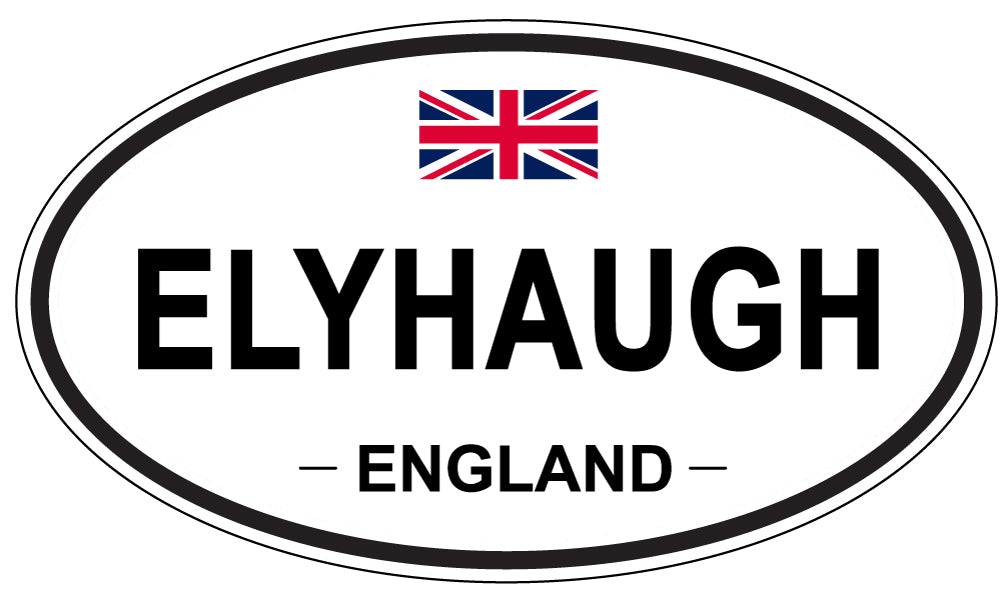 ELYHAUGH, England - Oval Magnet