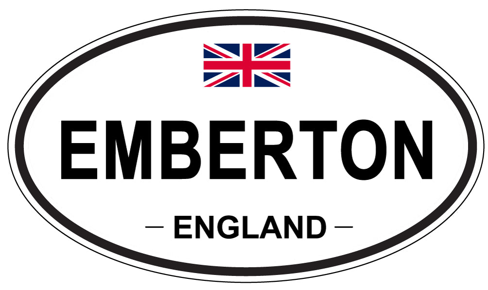 EMBERTON, England - Oval Magnet