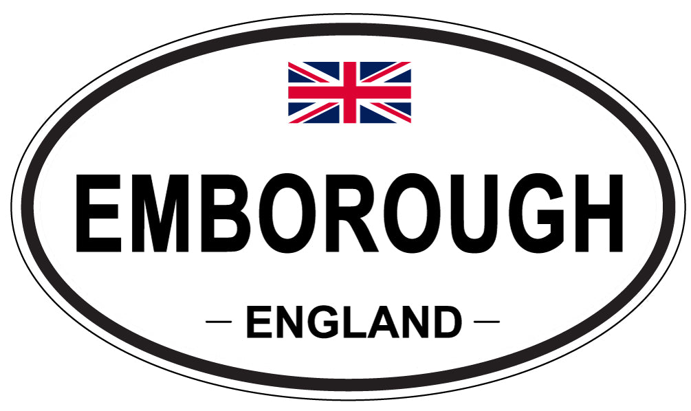 EMBOROUGH, England - Oval Magnet