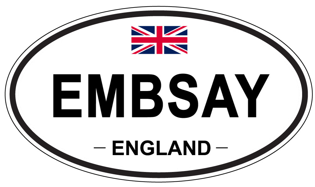 EMBSAY, England - Oval Magnet