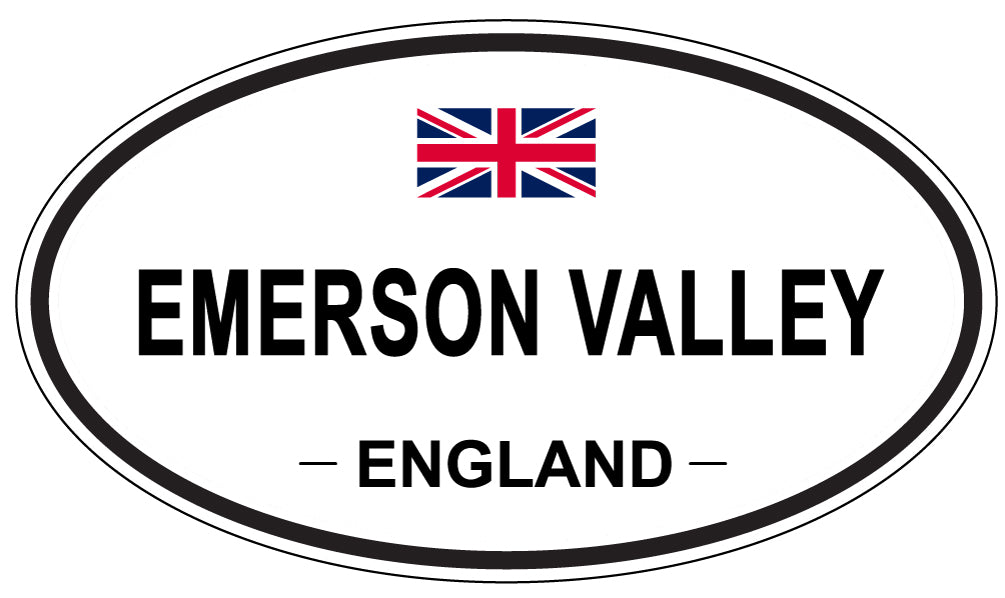 EMERSON VALLEY, England - Oval Magnet