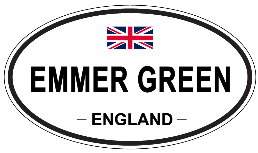 EMMER GREEN, England - Oval Magnet