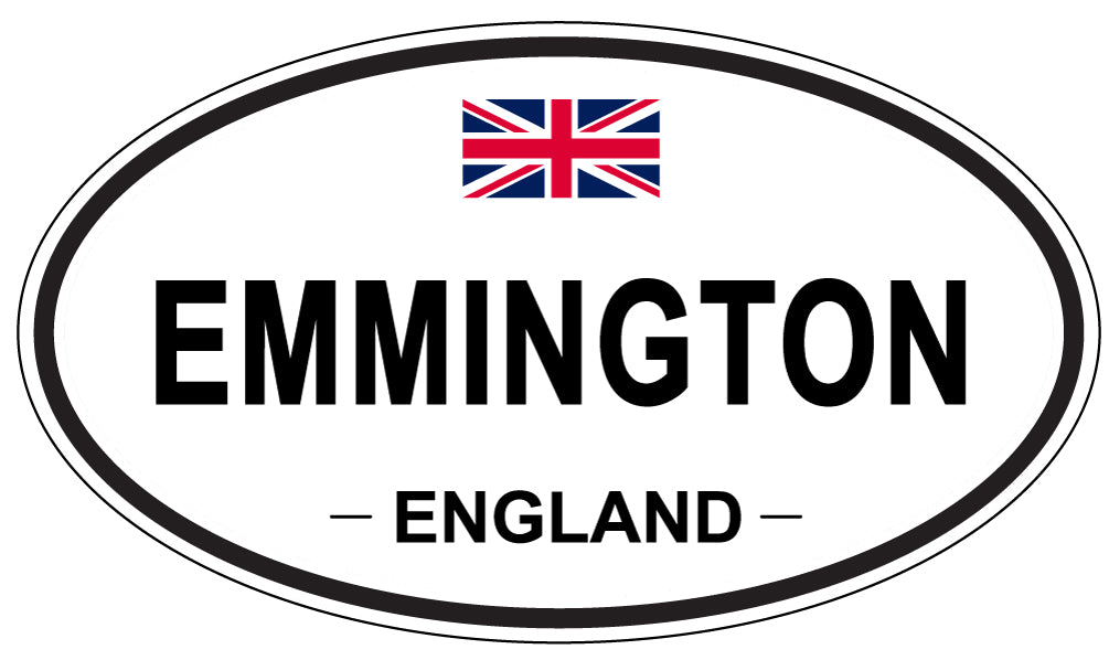 EMMINGTON, England - Oval Magnet