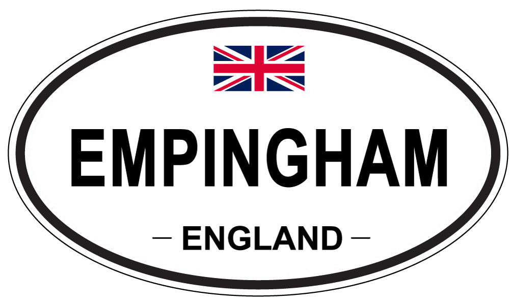 EMPINGHAM, England - Oval Magnet