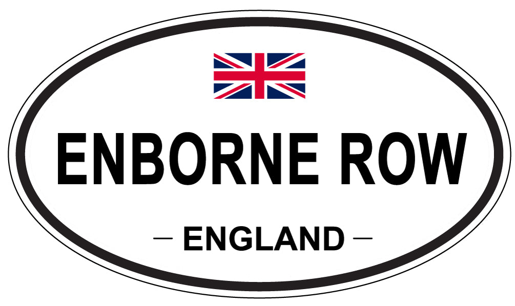 ENBORNE ROW, England - Oval Magnet