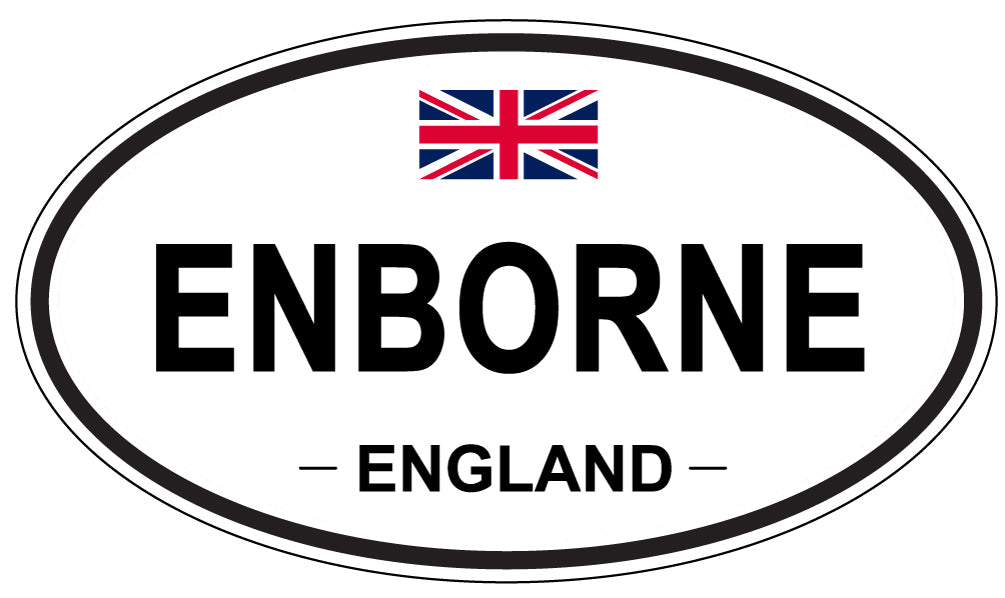 ENBORNE, England - Oval Magnet