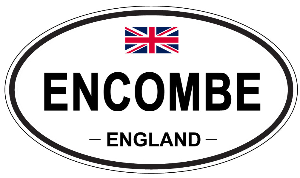 ENCOMBE, England - Oval Magnet