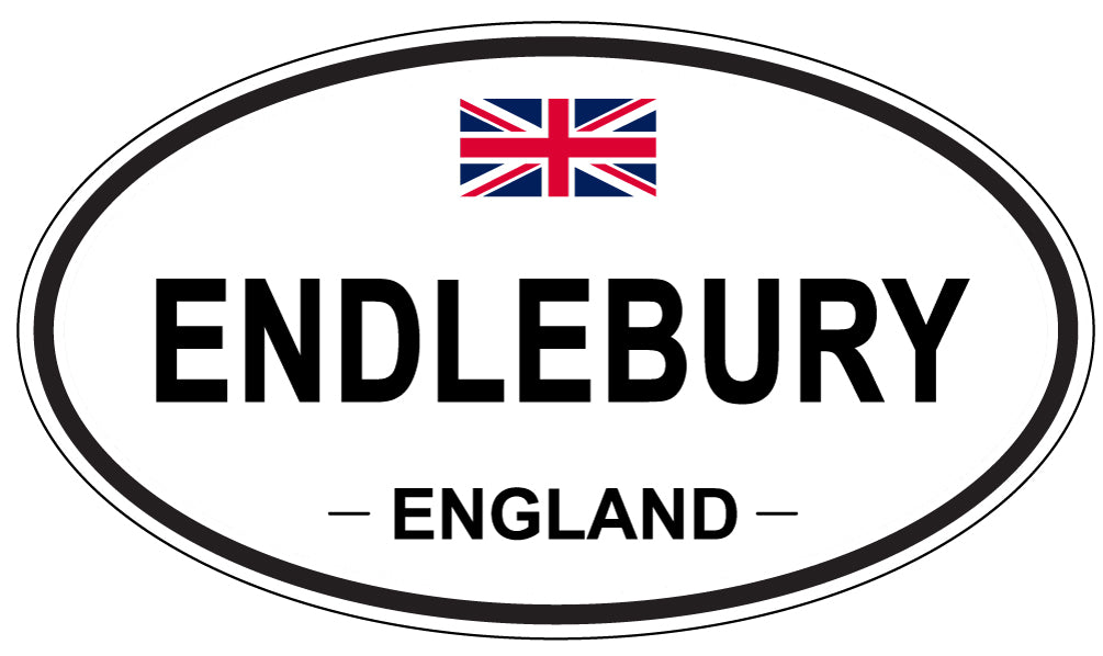 ENDLEBURY, England - Oval Magnet