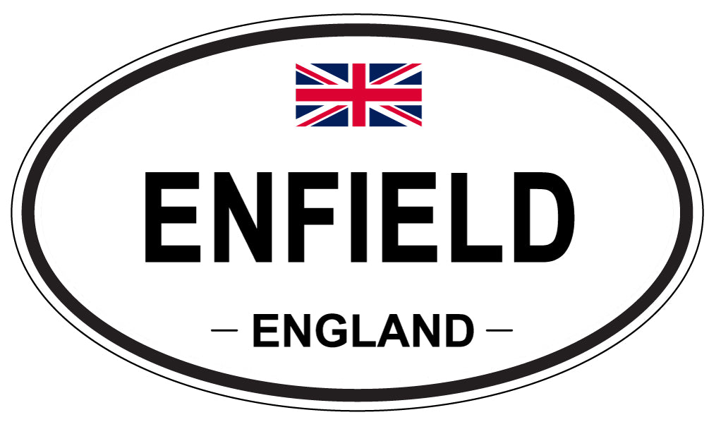 ENFIELD, England - Oval Magnet
