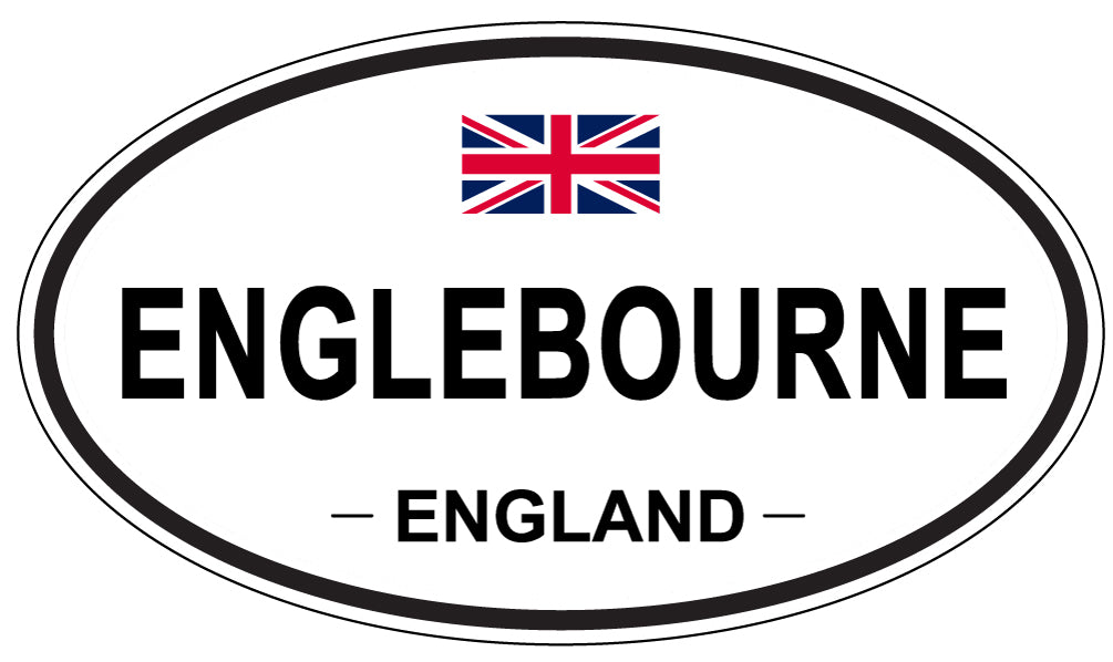 ENGLEBOURNE, England - Oval Magnet