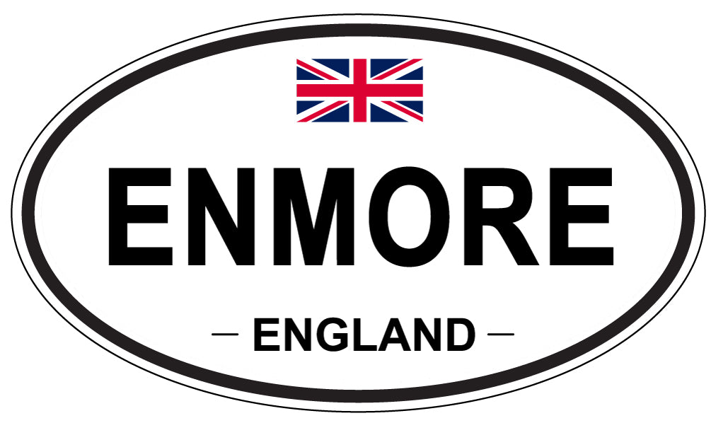 ENMORE, England - Oval Magnet