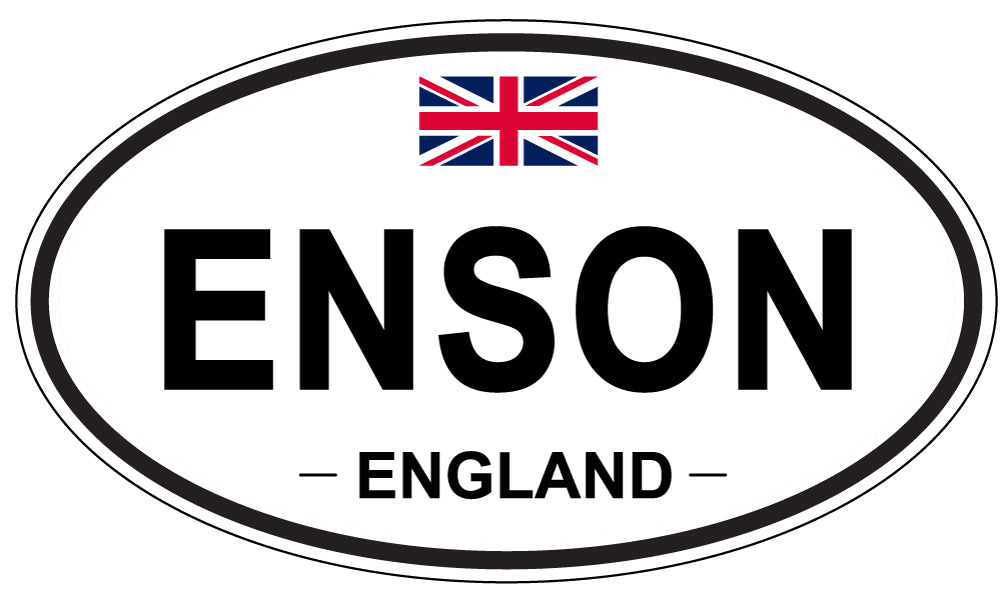 ENSON, England - Oval Magnet