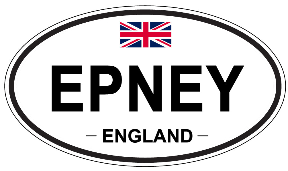 EPNEY, England - Oval Magnet