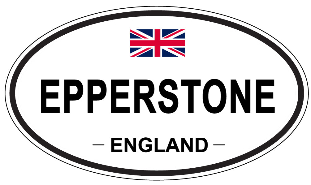 EPPERSTONE, England - Oval Magnet