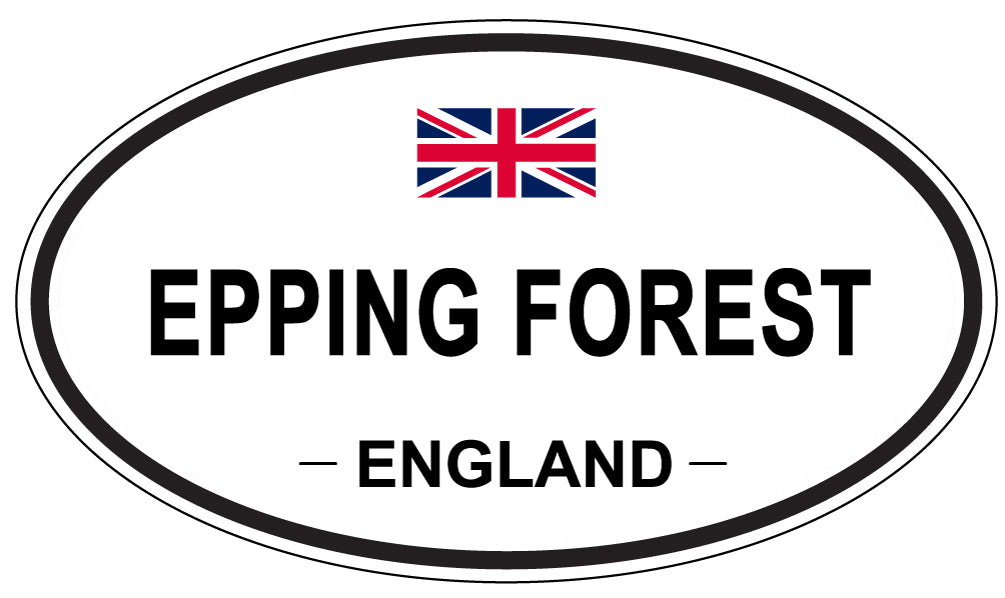 EPPING FOREST, England - Oval Magnet