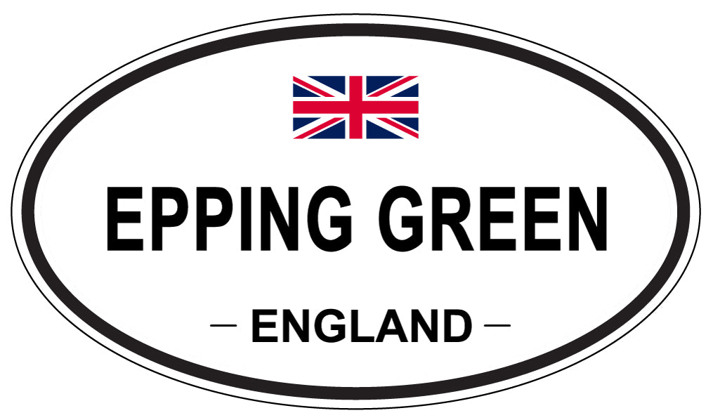 EPPING GREEN, England - Oval Magnet