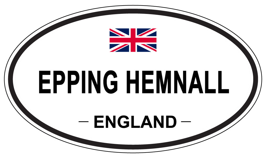 EPPING HEMNALL, England - Oval Magnet