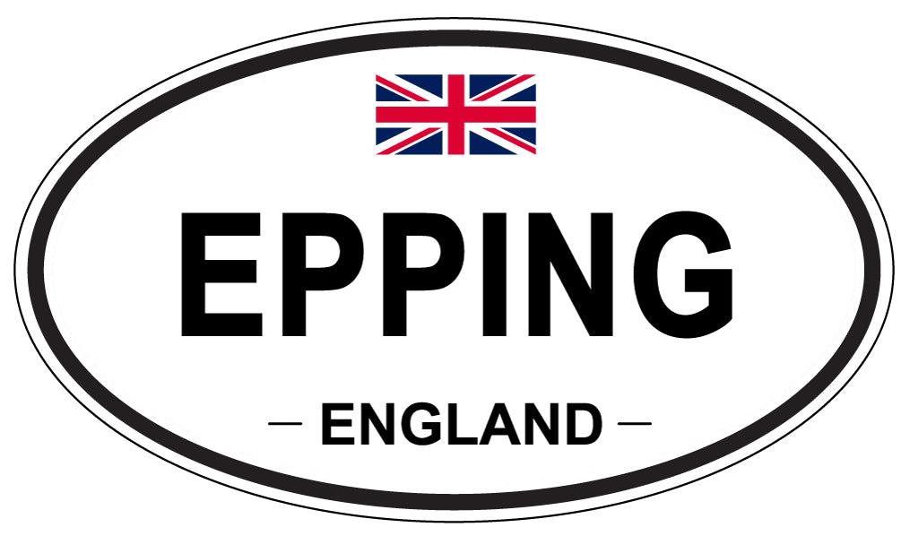 EPPING, England - Oval Magnet