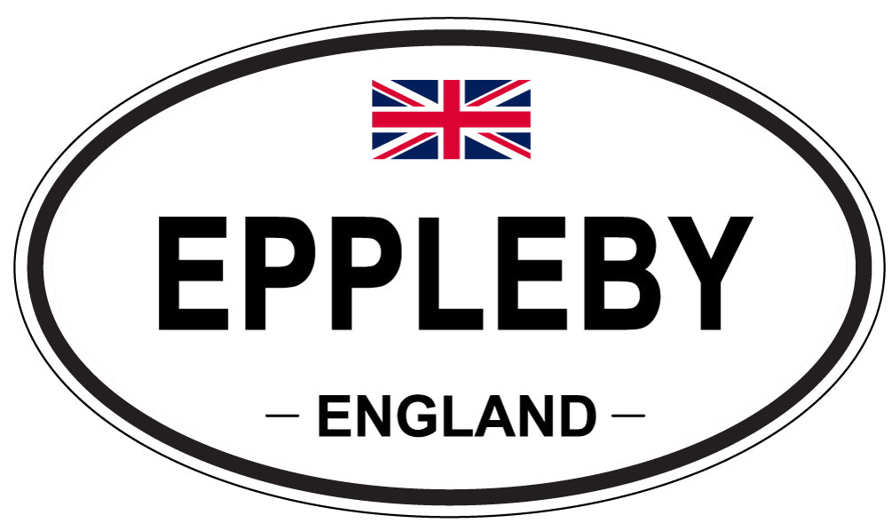 EPPLEBY, England - Oval Magnet