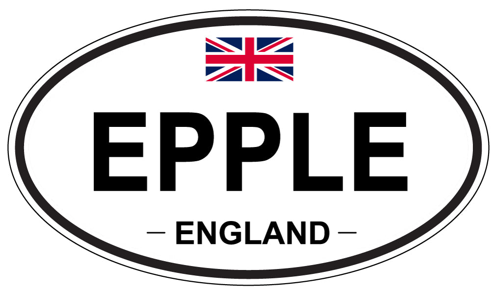 EPPLE, England - Oval Magnet