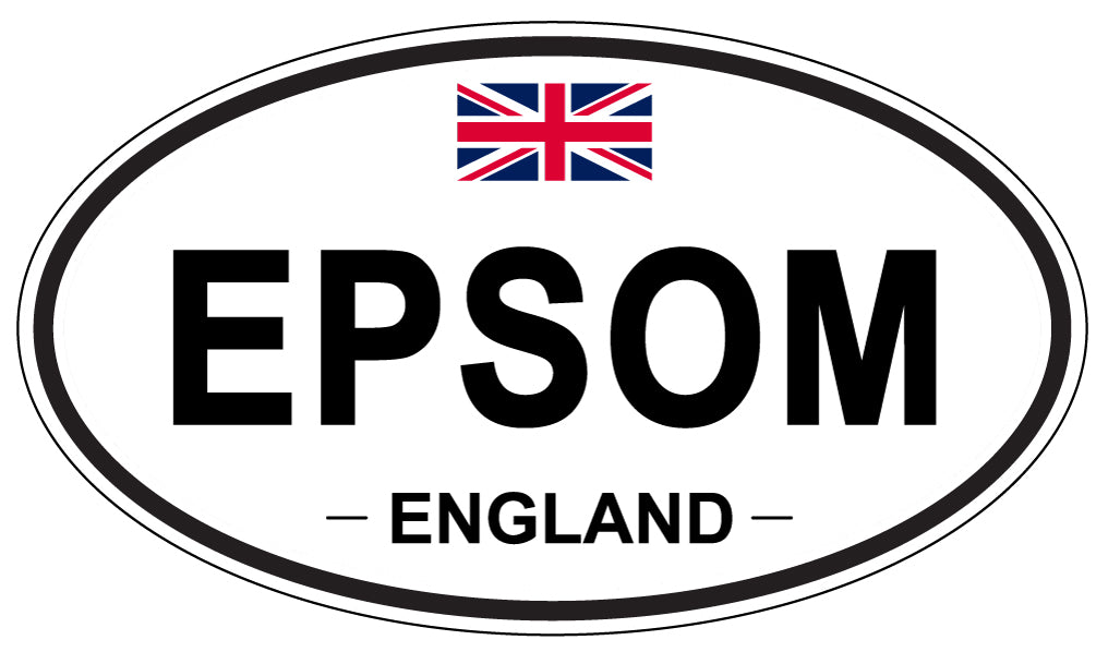EPSOM, England - Oval Magnet