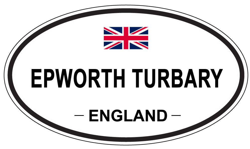 EPWORTH TURBARY, England - Oval Magnet
