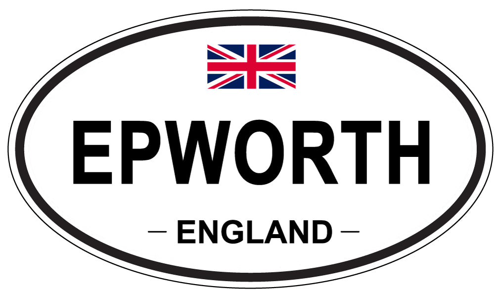 EPWORTH, England - Oval Magnet