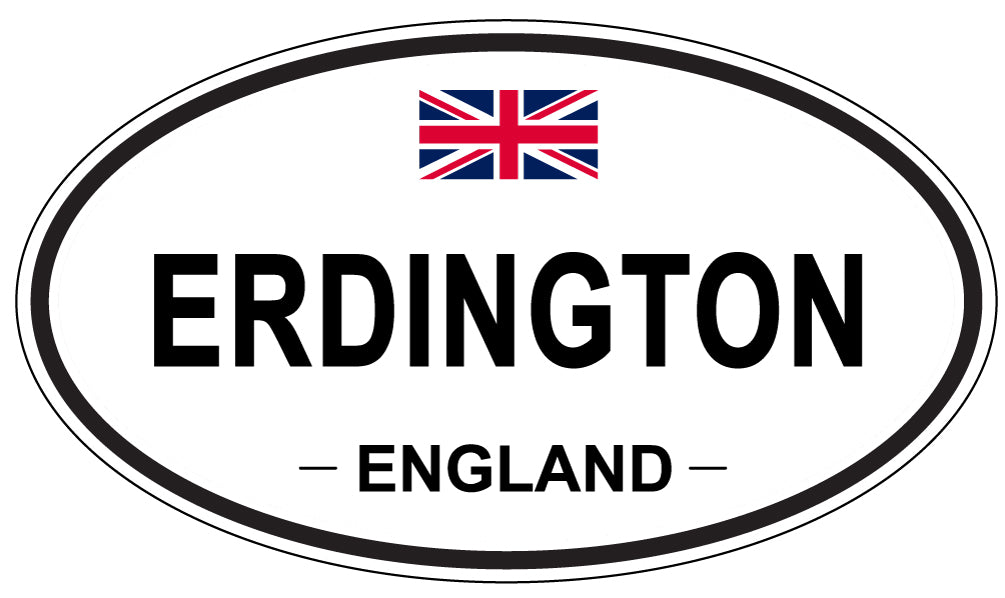ERDINGTON, England - Oval Magnet