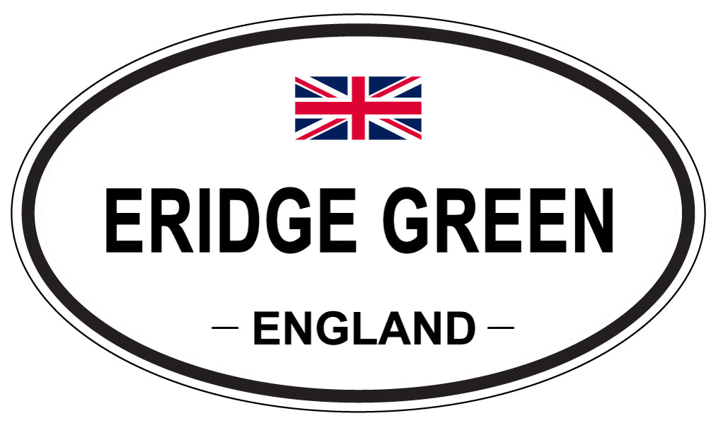 ERIDGE GREEN, England - Oval Magnet