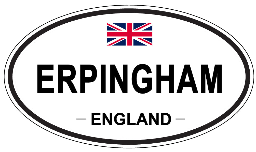 ERPINGHAM, England - Oval Magnet