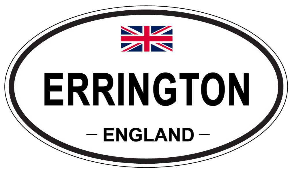 ERRINGTON, England - Oval Magnet