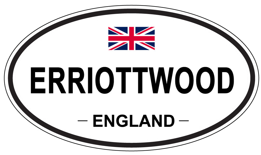 ERRIOTTWOOD, England - Oval Magnet