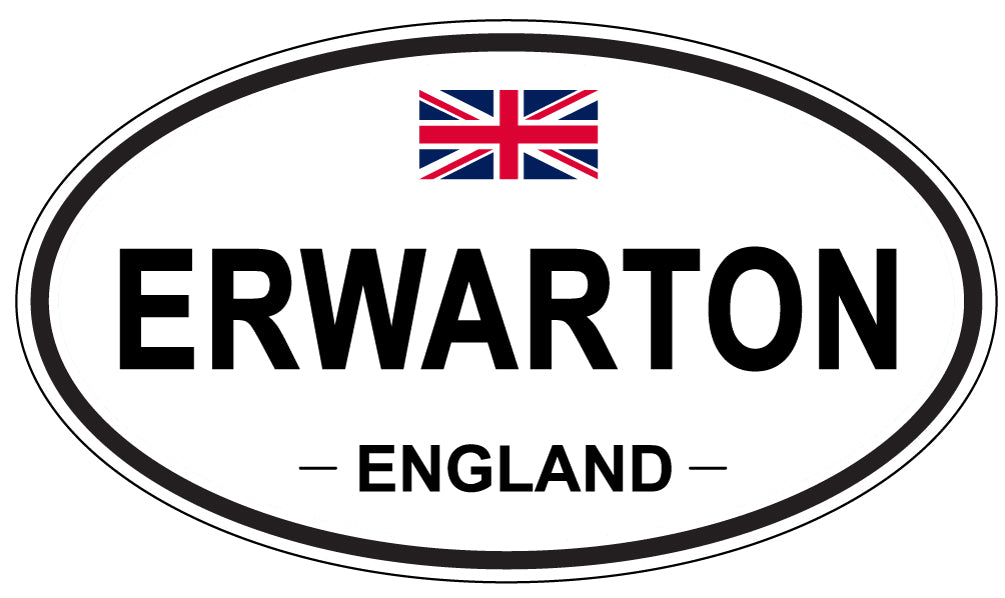 ERWARTON, England - Oval Magnet