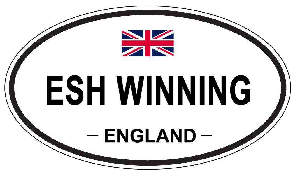 ESH WINNING, England - Oval Magnet