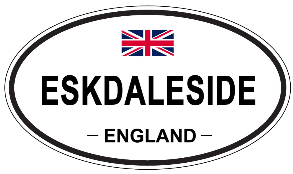 ESKDALESIDE, England - Oval Magnet