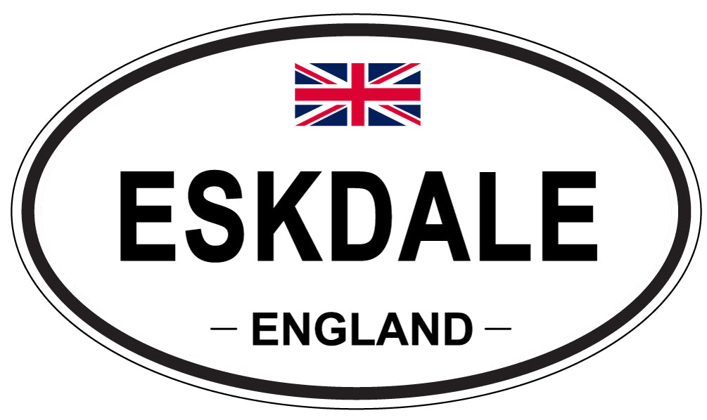 ESKDALE, England - Oval Magnet