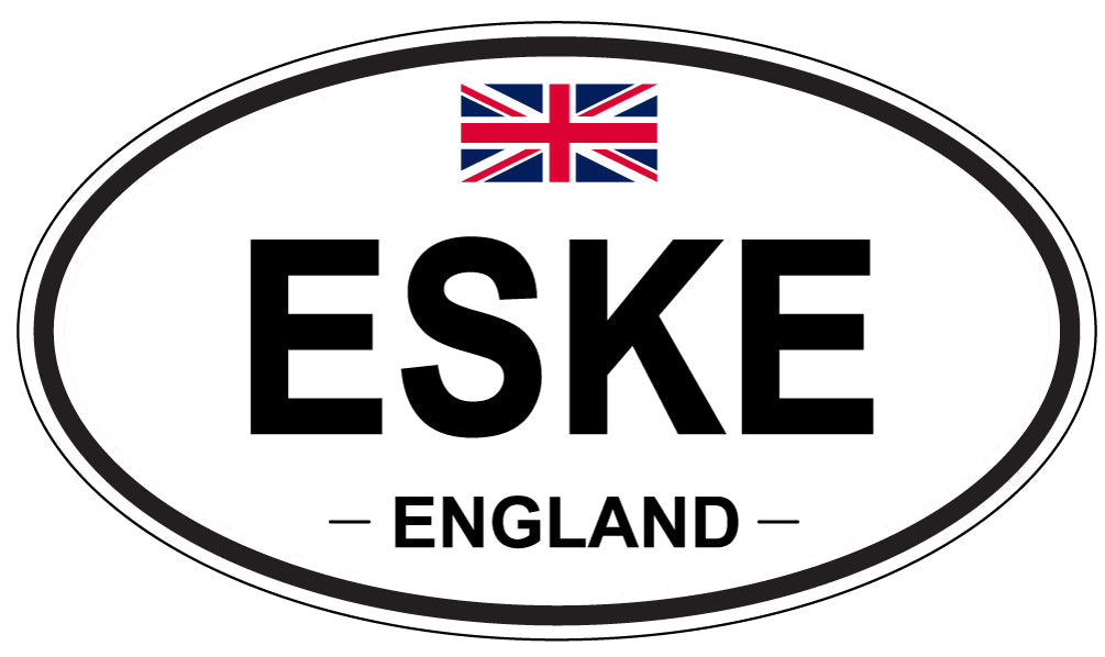 ESKE, England - Oval Magnet