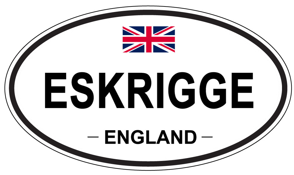 ESKRIGGE, England - Oval Magnet