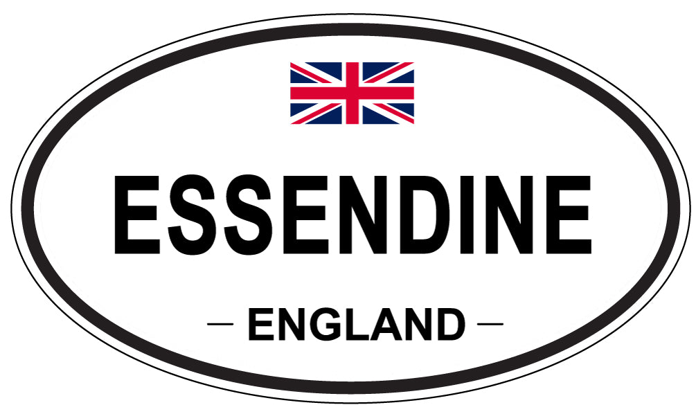 ESSENDINE, England - Oval Magnet