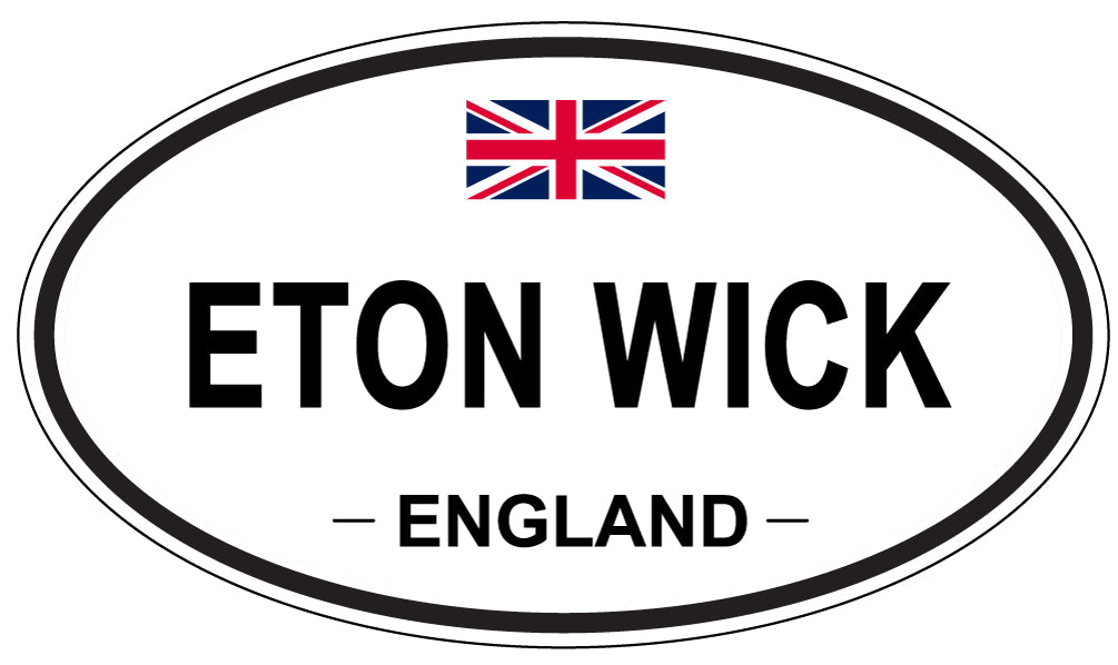 ETON WICK, England - Oval Magnet