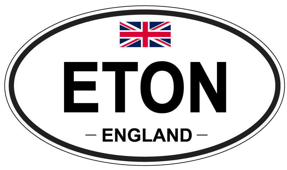 ETON, England - Oval Magnet
