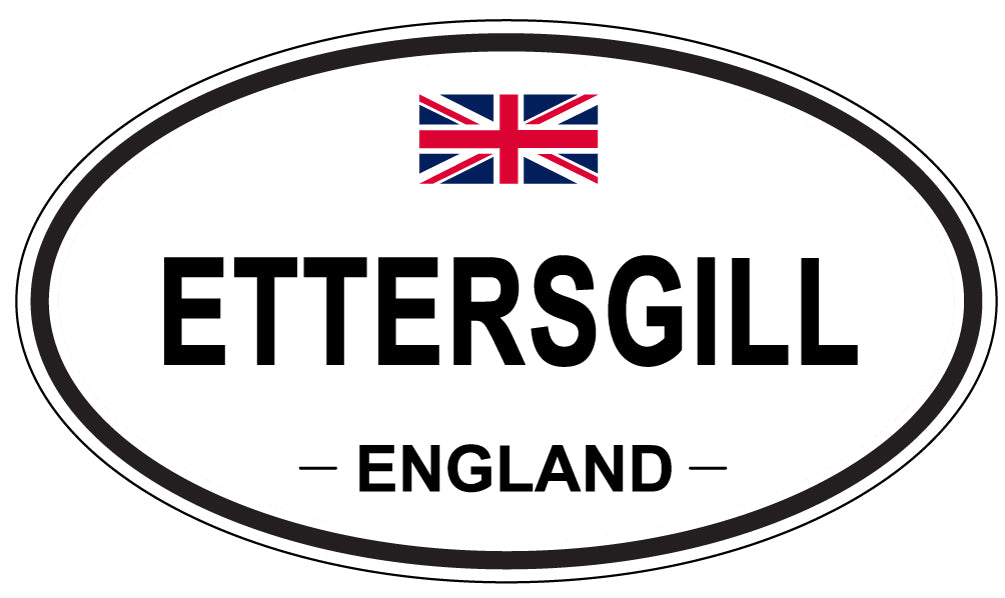 ETTERSGILL, England - Oval Magnet