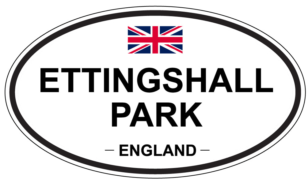 ETTINGSHALL PARK, England - Oval Magnet