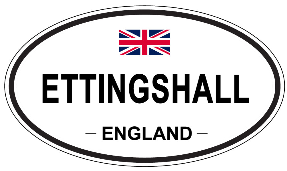 ETTINGSHALL, England - Oval Magnet