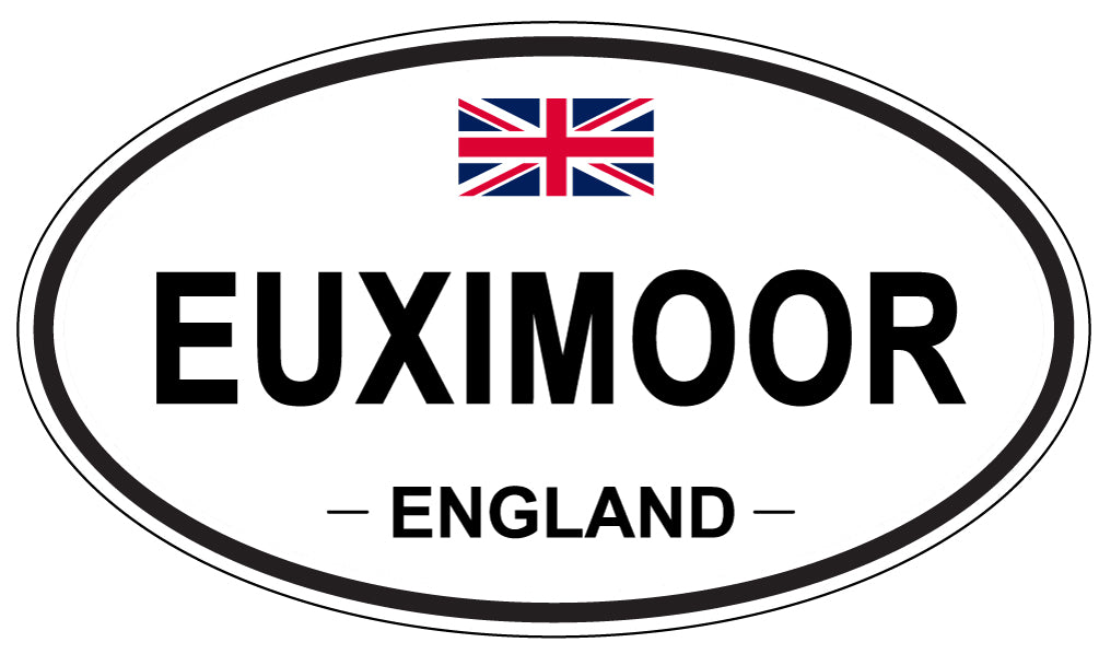 EUXIMOOR, England - Oval Magnet