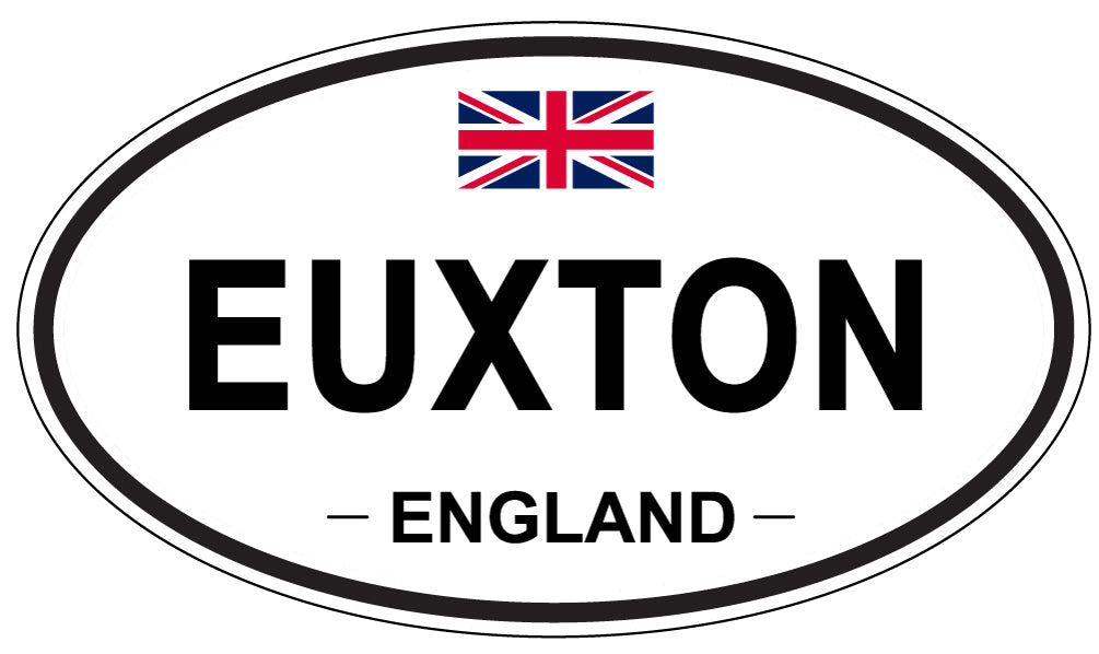 EUXTON, England - Oval Magnet