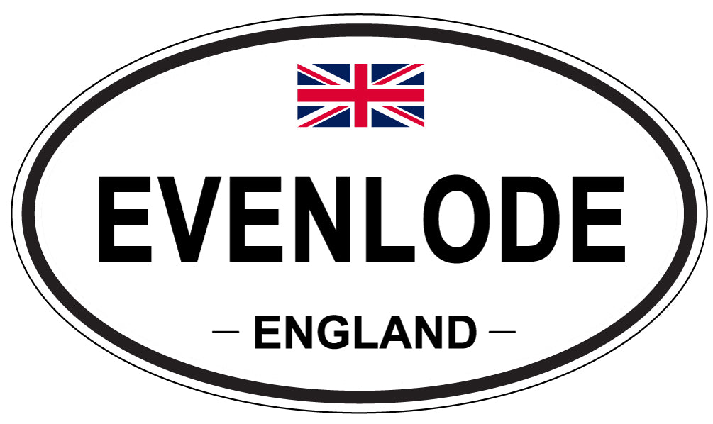 EVENLODE, England - Oval Magnet