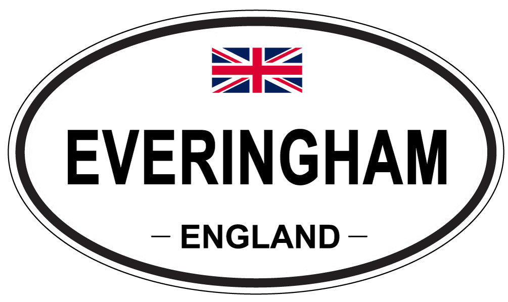 EVERINGHAM, England - Oval Magnet