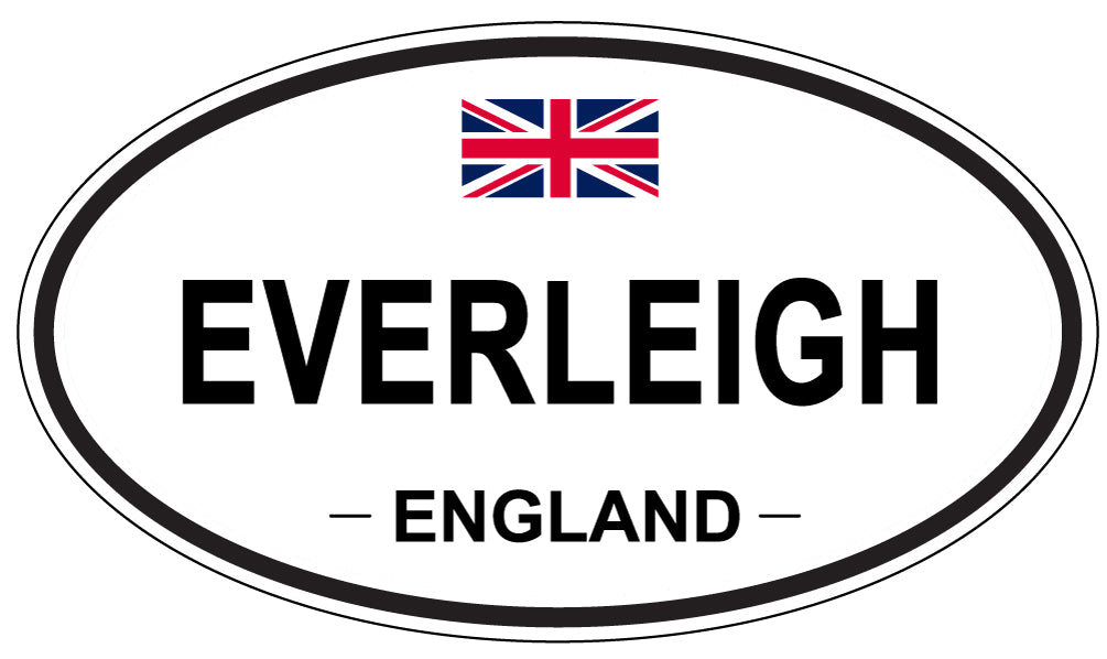 EVERLEIGH, England - Oval Magnet